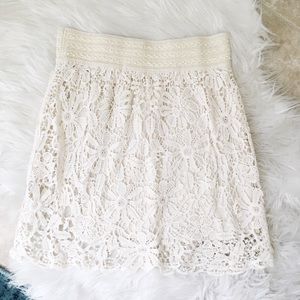Forever 21 Skirts - crochet lace skirt Forever 21 Skirts - crochet lace skirt